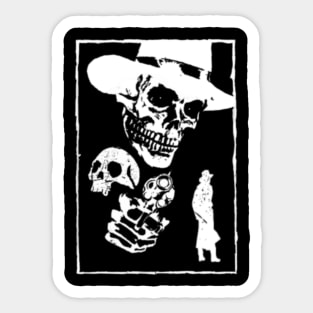 Ghastly Gunslinger Sticker